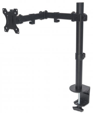 461542 Soporte de escritorio para monitor soporta monitores de 13 a 32 pulgadas - hasta 8 kg, movimiento de brazos de doble articulación, negro 461542 Soporte de escritorio para monitor soporta monitores de 13 a 32 pulgadas - hasta 8 kg, movimiento de brazos de doble articulación, negro